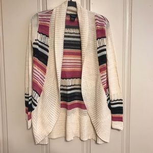 Rue 21 Striped Cardigan